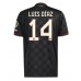 Bayern Munich Luis Diaz #14 Tredjedrakt 2025-26 Korte ermer
